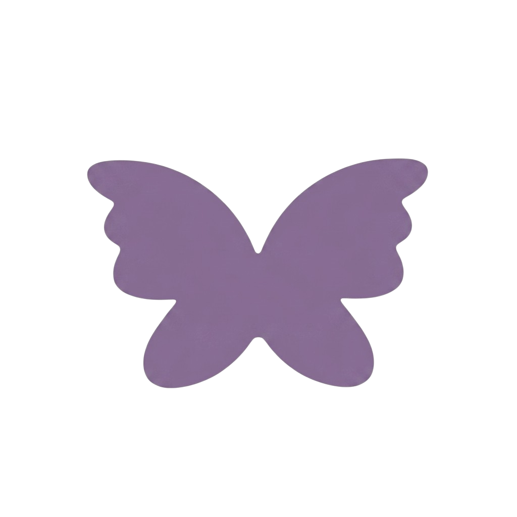 Personalized Wooden Butterfly Nursery Lamp & Night Light