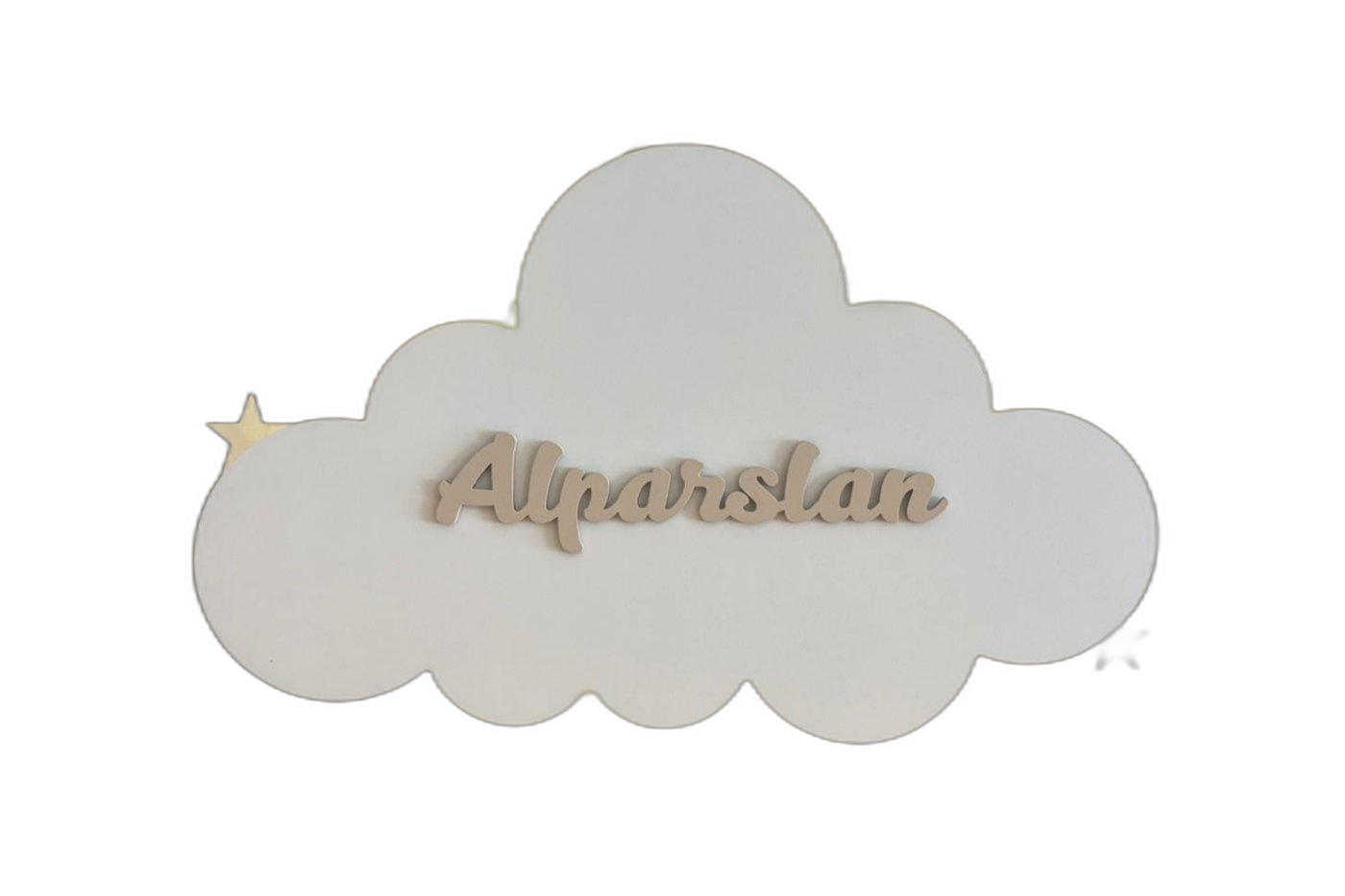 Personalized Cloud Lamp